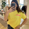 T-shirt RIVE GAUCHE jaune