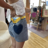 Short LOVE jean