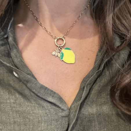 Collier citron