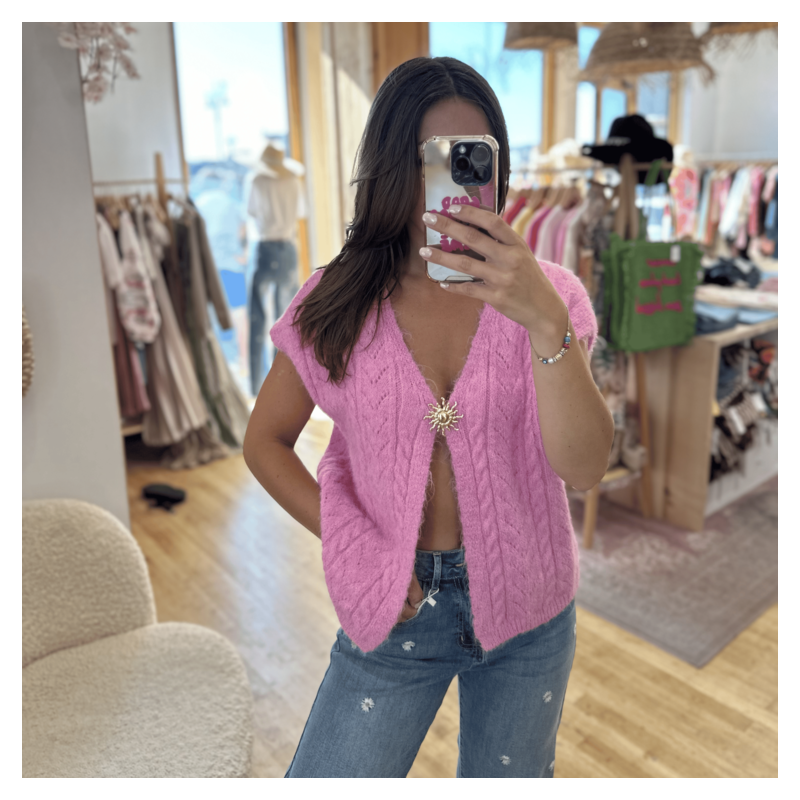 Gilet SUNNY rose