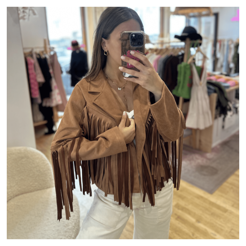 Veste FANNY camel