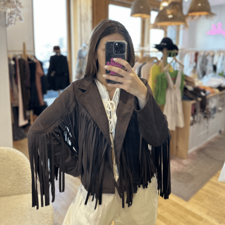 Veste FANNY chocolat