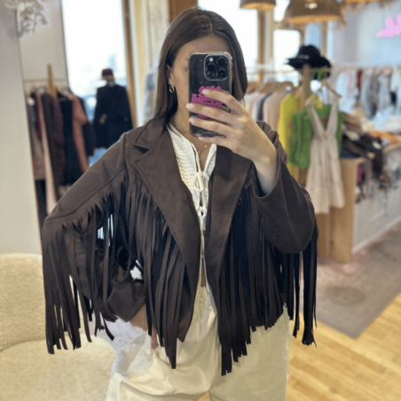 Veste FANNY chocolat