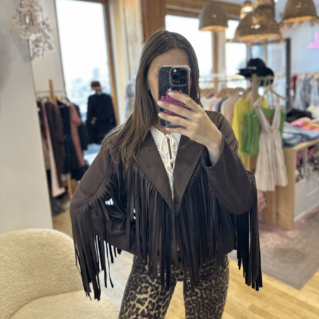 Veste FANNY chocolat