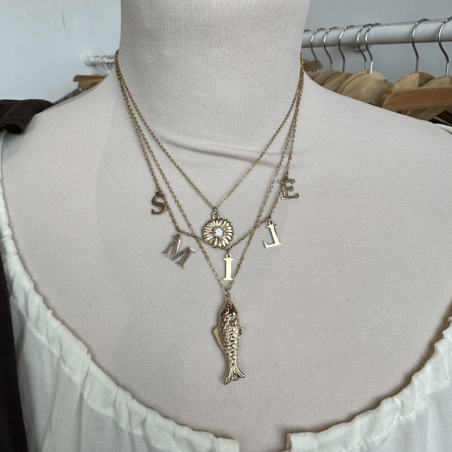 Ensemble colliers SMILE