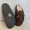 Mules à franges