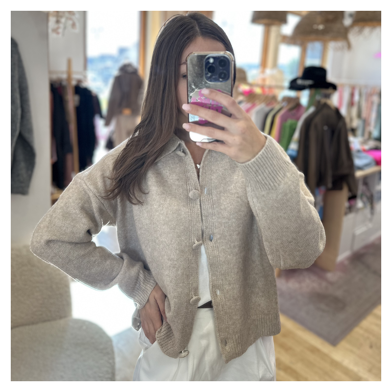 Gilet CLARA beige