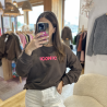 Sweat ICONIC marron
