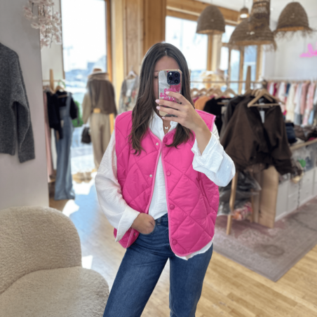 Doudoune SIMONE rose