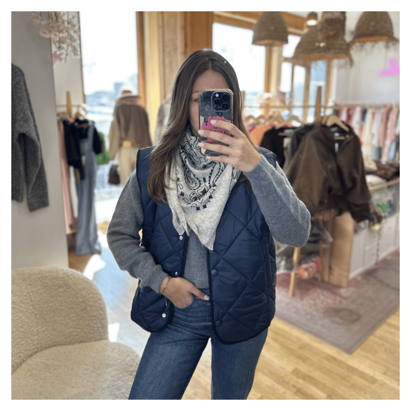 Doudoune SIMONE bleu