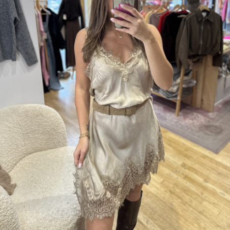 Robe DAPHNE taupe