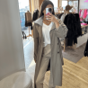 Trench LOUIE taupe