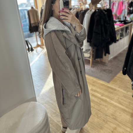 Trench LOUIE taupe