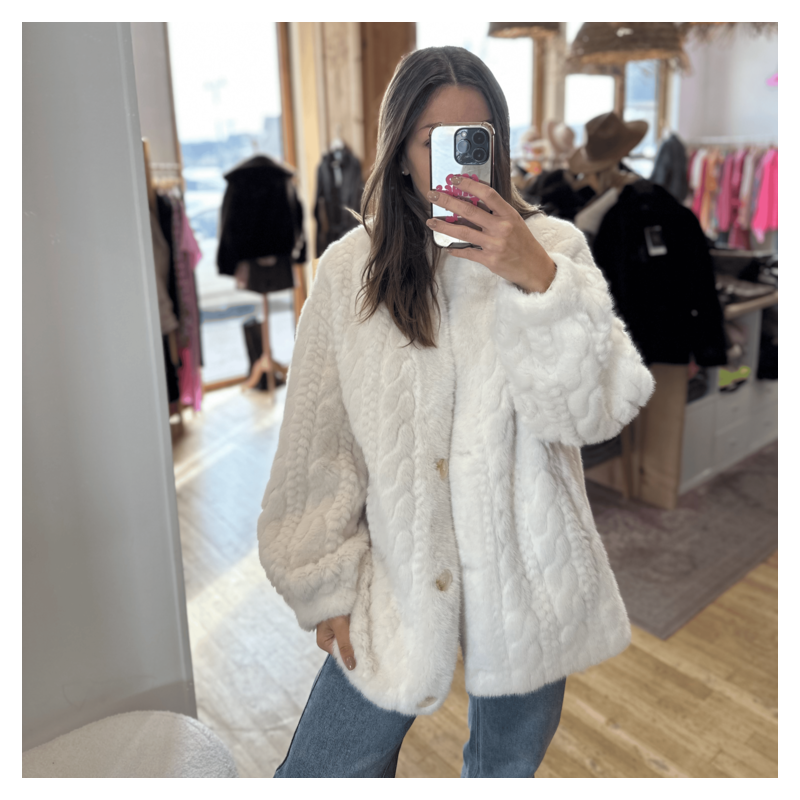 Veste MARGAUX crème