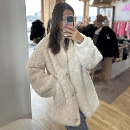 Veste MARGAUX crème