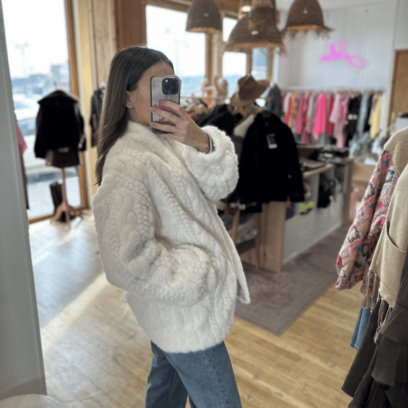 Veste MARGAUX crème