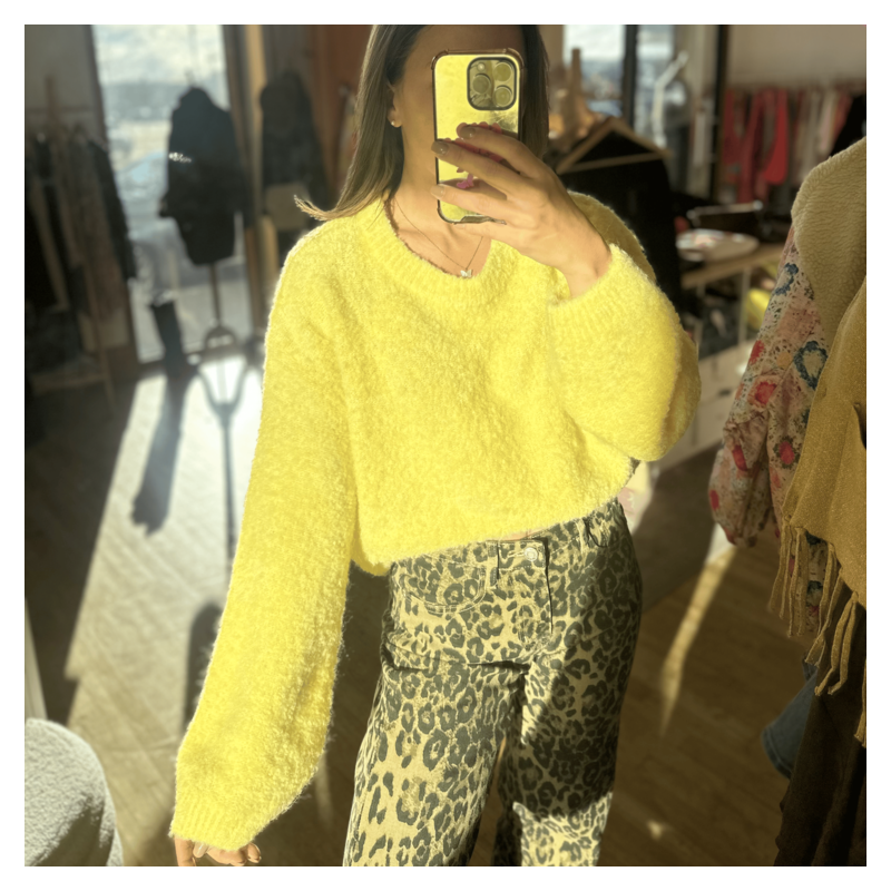 Pull MILI jaune
