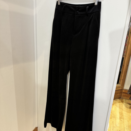Pantalon velour noir