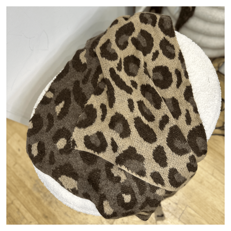 Triangle maille léopard