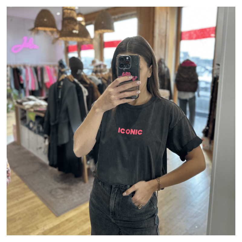 T-shirt ICONIC noir