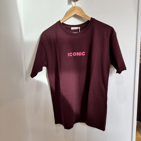T-shirt ICONIC prune