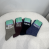Chaussettes à message