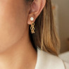 Boucle d'oreille chaine