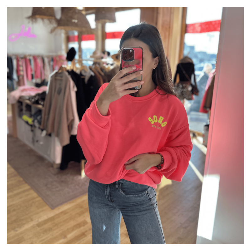 Sweat SOHO rose fluo
