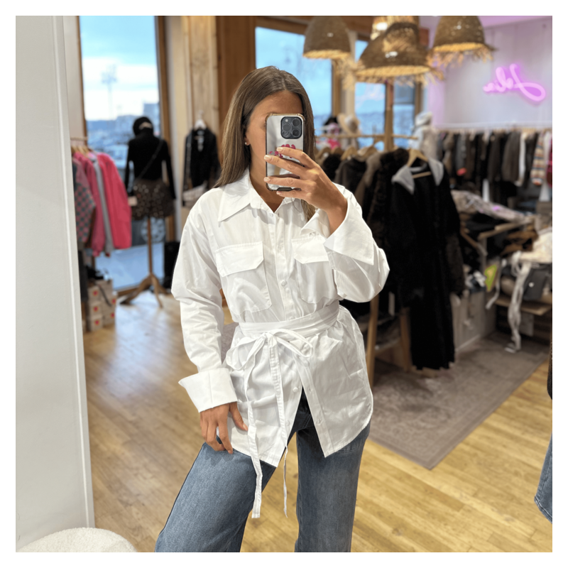 Chemise NADINE blanche