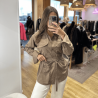 Chemise NADINE taupe