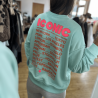 Sweat ICONIC bleu turquoise