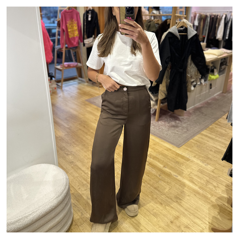 Pantalon SALLY marron