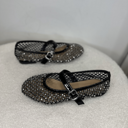 Ballerines strass