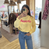 Pull AMORE MIO jaune
