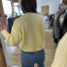 Pull AMORE MIO jaune
