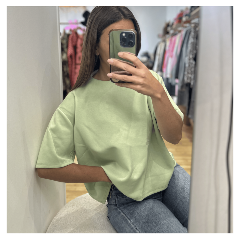 T-shirt VILMA vert d'eau