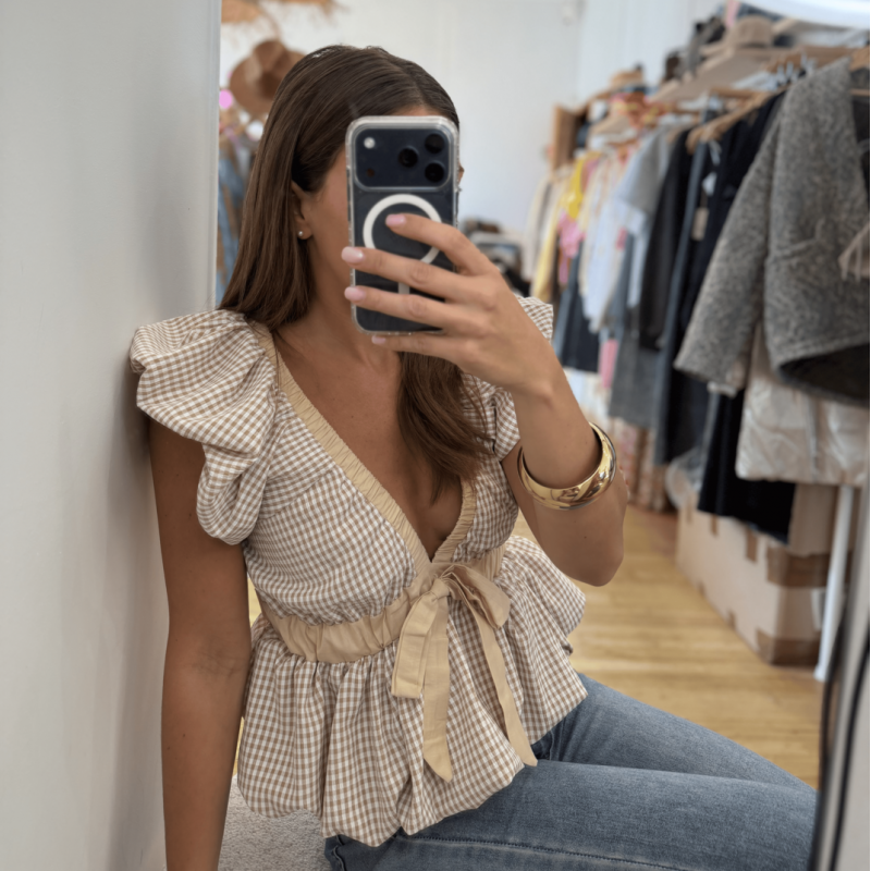 Top VICTOIRE beige