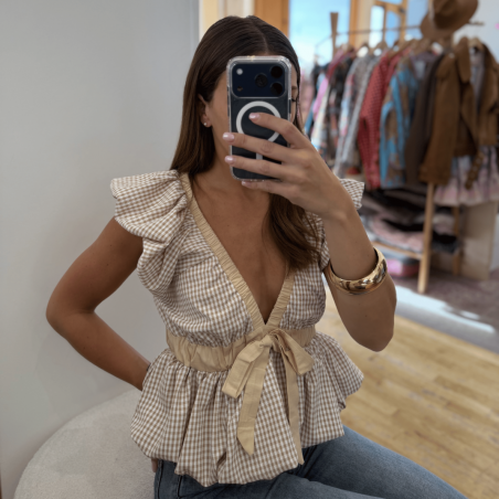 Top VICTOIRE beige