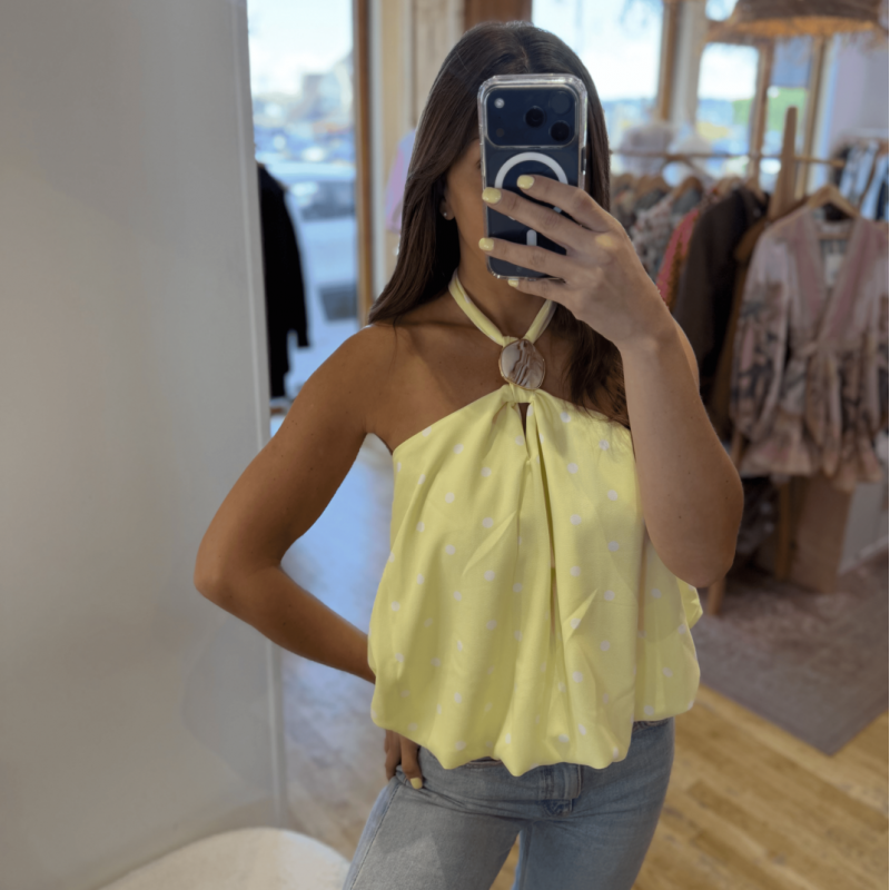 Top PIA jaune