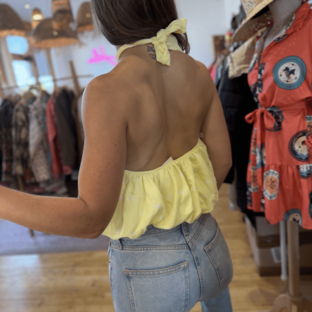 Top PIA jaune