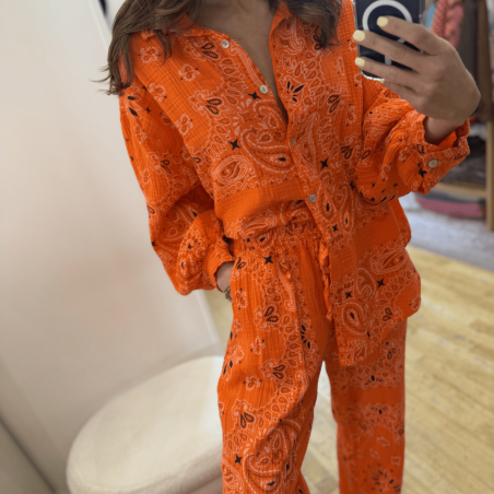Ensemble BANDANA orange