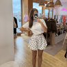 Short LISETTE blanc