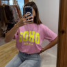 T-shirt SOHO rose pale