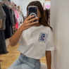 T-shirt MORE AMORE blanc