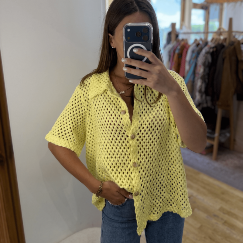 Chemise MANON jaune