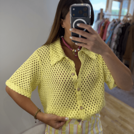 Chemise MANON jaune