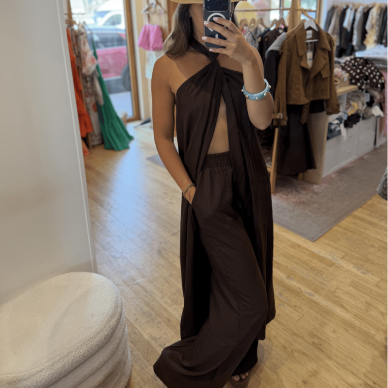 Ensemble HAZEL marron