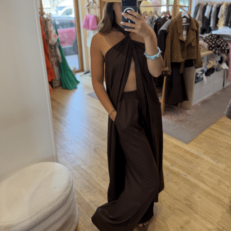 Ensemble HAZEL marron
