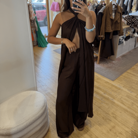 Ensemble HAZEL marron