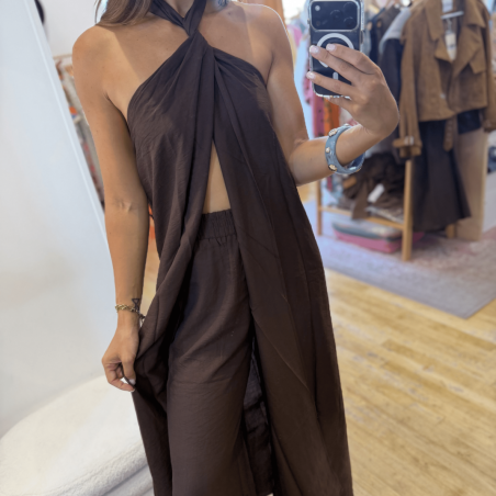 Ensemble HAZEL marron